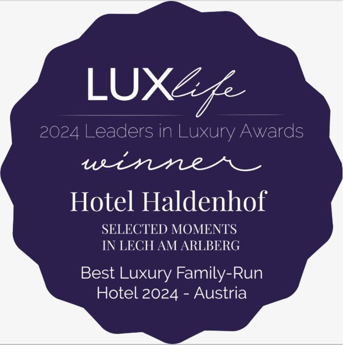 Hotel Haldenhof Lech am Arlberg Zewnętrze zdjęcie
